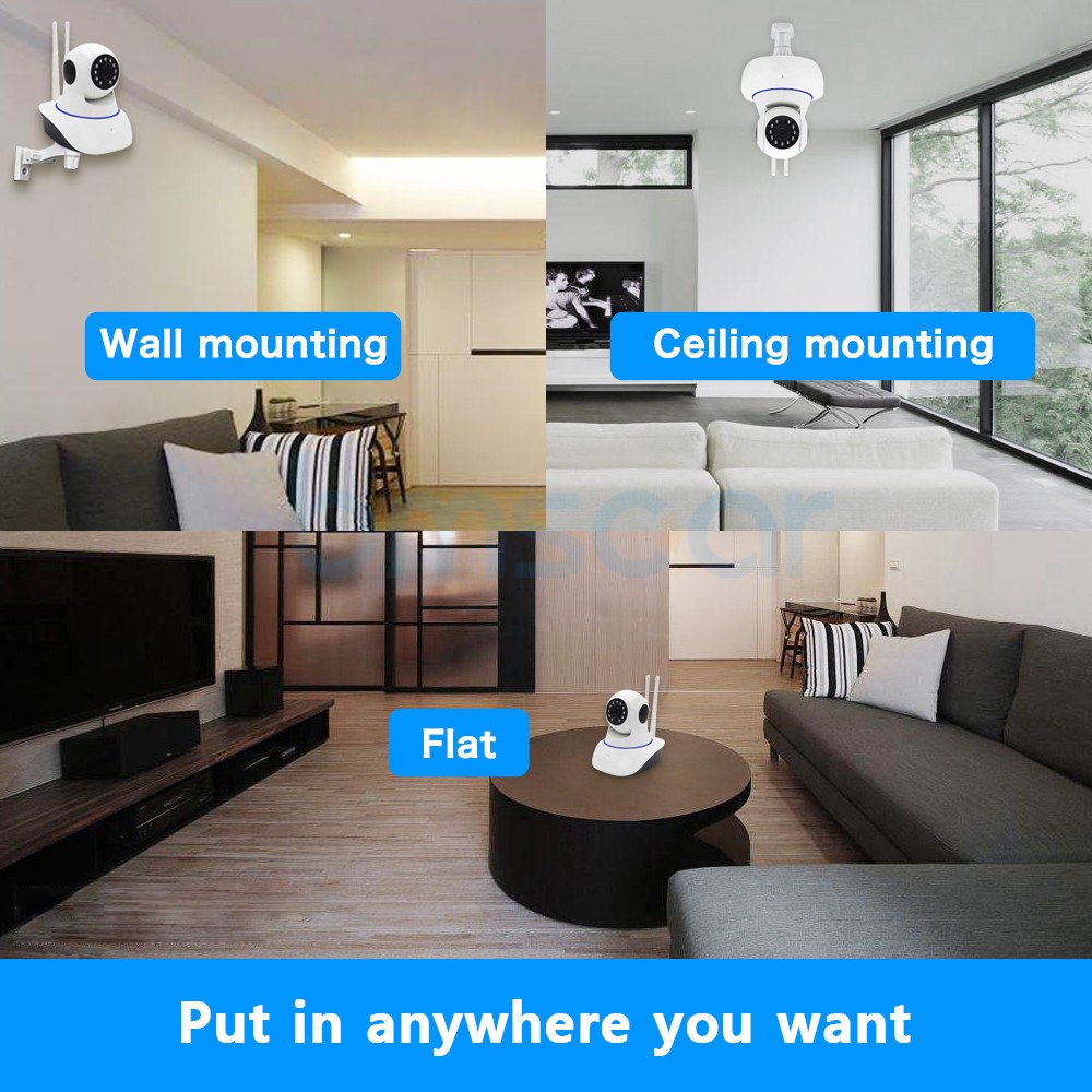 Camera Giám Sát Gia Đình Không Dây 1080P YYP2P