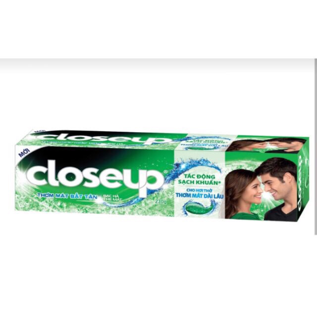 Kem đánh răng closeup bạc hà 180g
