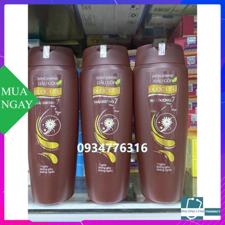 Dầu gội dược liệu Thái Dương 7