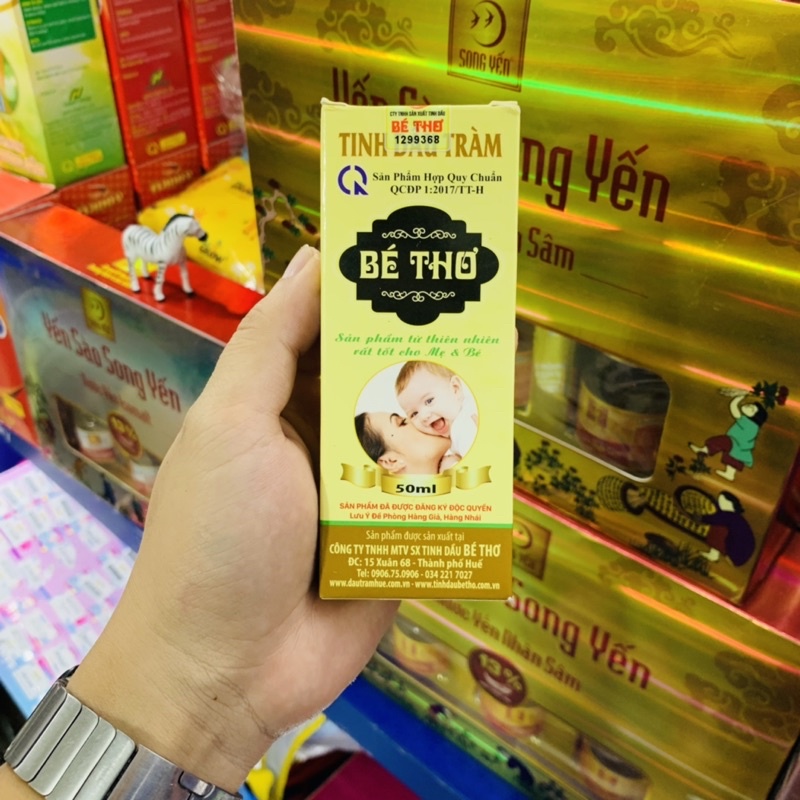 Tinh dầu tràm Bé Thơ 50ml sản xuất tại Huế