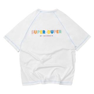 Áo thun "Super Duper" tay raglan