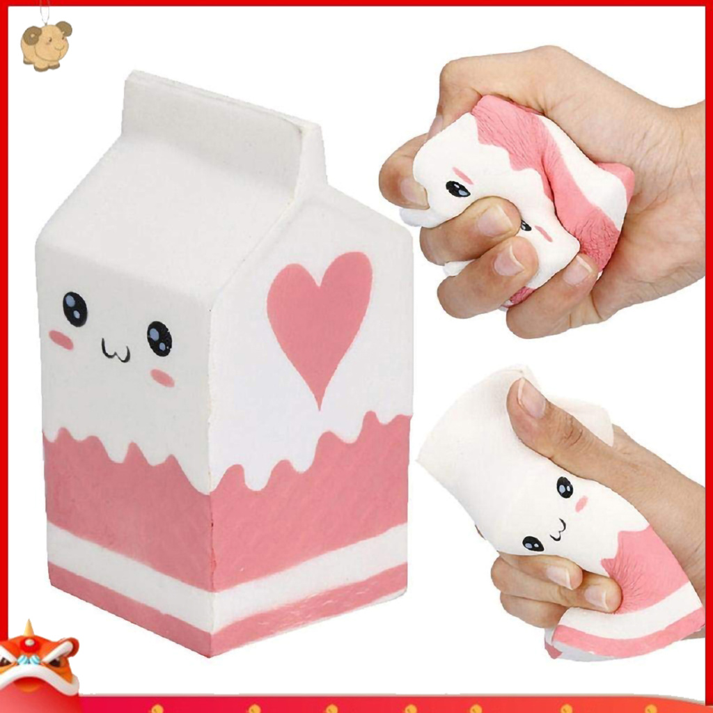 Đồ Chơi Squishy Dạng Bình Sữa Dễ Thương