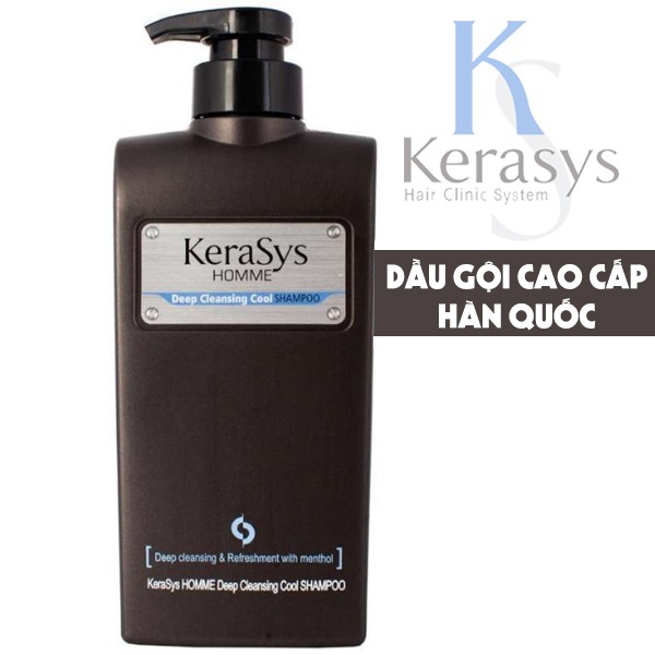 Dầu Gội Nam Chăm Sóc Da Đầu, Giảm Gàu Ngứa Kerasys Homme Salp Care Shampoo Hàn Quốc 550ml