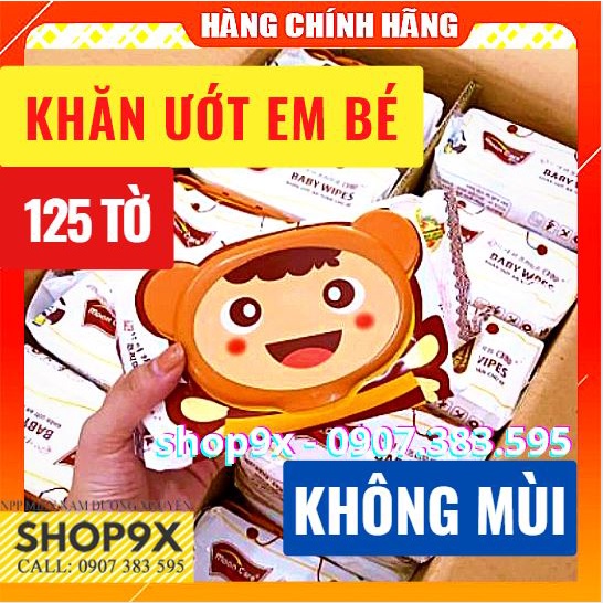 Khăn Ướt Em Bé 165 Tờ - Không Mùi Dịu Nhẹ - Dày Mềm Mịn