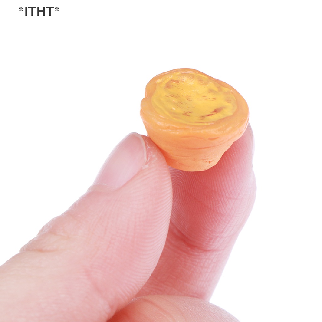 Bộ 10 Mô Hình Bánh Trứng Mini Bằng Nhựa Resin Trang Trí Điện Thoại