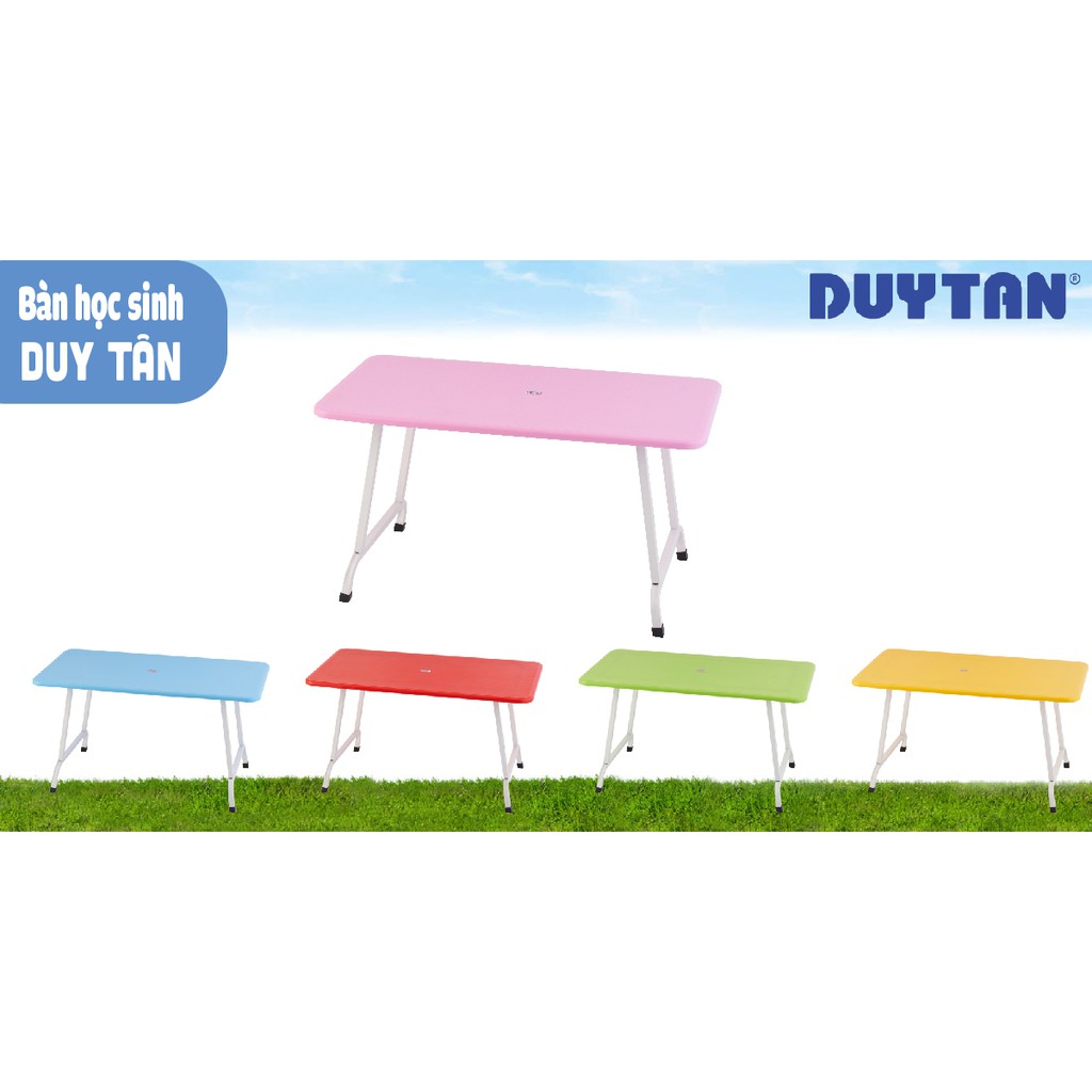 Bàn học sinh chân xếp Duy Tân tặng Ghế xếp mèo màu ngẫu nhiên | BigBuy360 - bigbuy360.vn