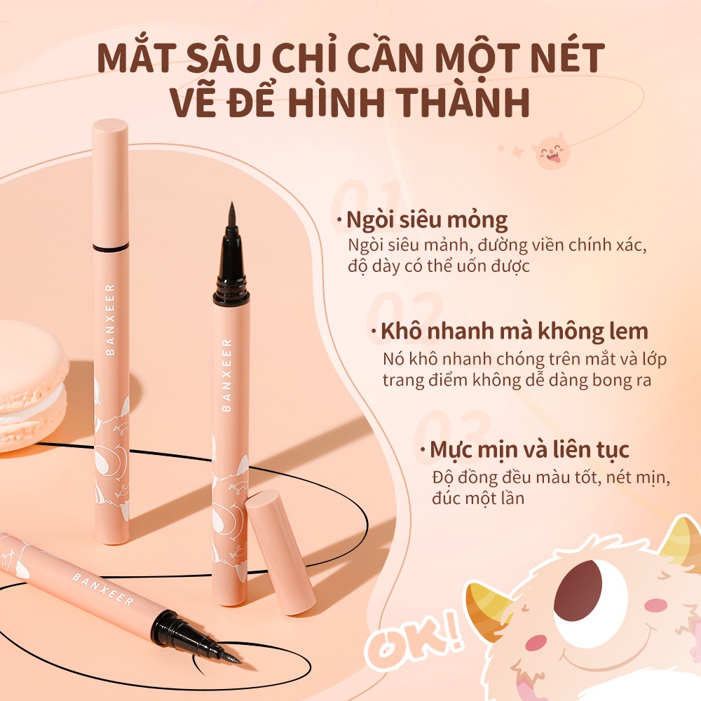 Bút Kẻ Mắt Nước BANXEER Khô Nhanh Và Lâu Trôi 15g