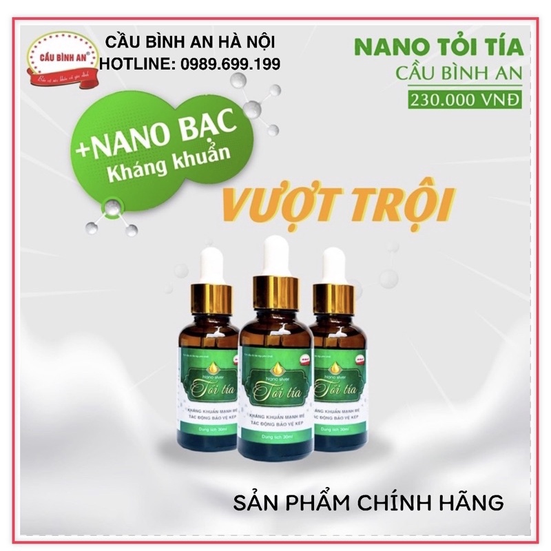 Combo sỉ 10 Tinh dầu tỏi Cầu Bình An