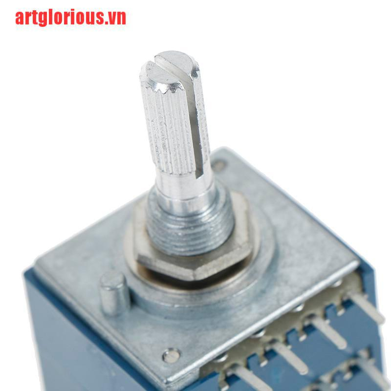 【artglorious】1Pcs potentiometer 50K log alps audio amp volume control pot stere