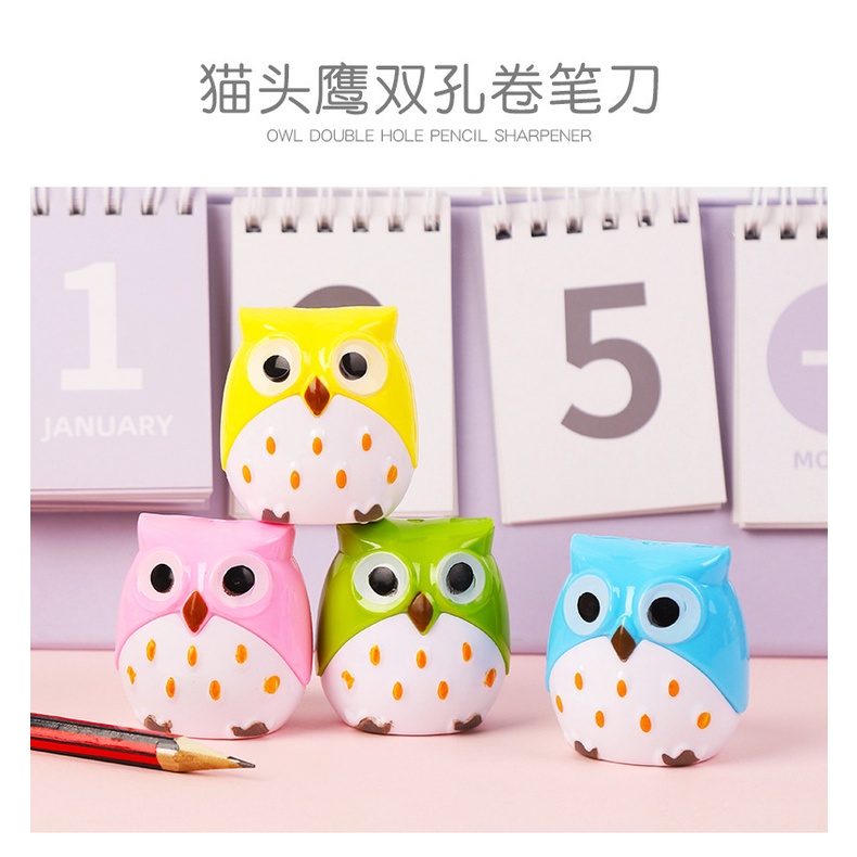 [Hàng sẵn] Đồ Chuốt Bút Chì Hình Con Chim Cú Siêu Đáng yêu