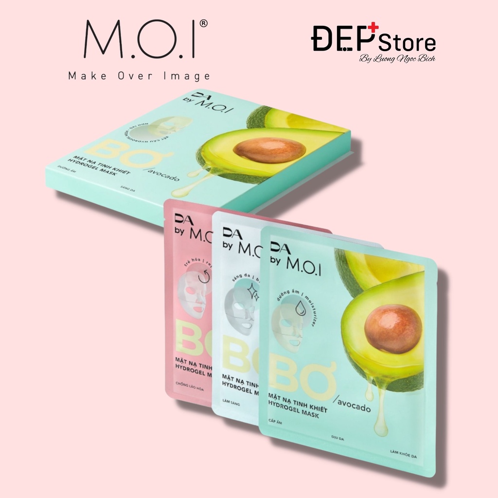 Mặt nạ bơ tinh khiết dạng gel M.O.I Cosmetics 10g