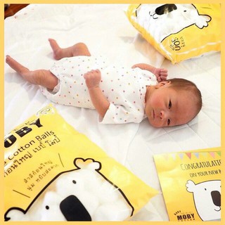 Bông miếng Moby bịch 100 miếng