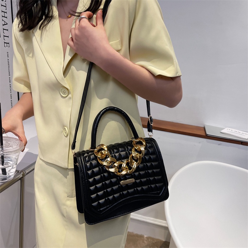 Túi Xách Đeo Vai Hình Vuông Thiết Kế Đơn Giản Phong Cách Cổ Điển Thời Trang Mới 2022 Dành Cho Nữ