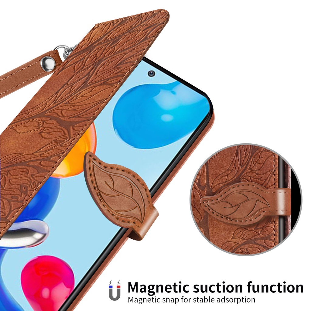 Bao Da Điện Thoại Dạng Ví Nắp Lật Cho xiaomi 13 12t pro poco x5 pro redmi 12 note 12 11 pro 11s Ốp