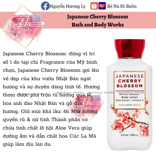 Sữa Dưỡng Thể ‪‎Bath & Body Works‬
