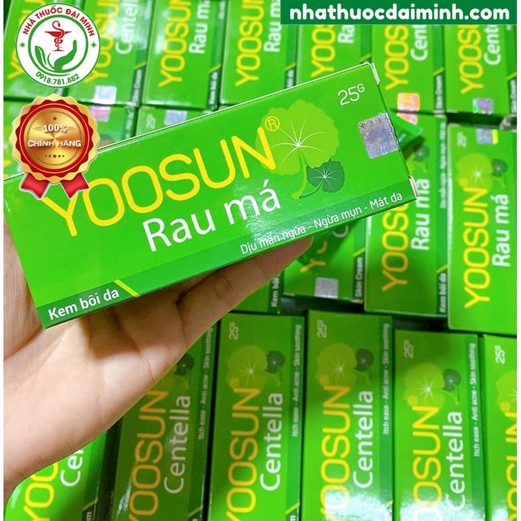 Yoosun Rau Má 25g - Kem Bôi Đa Năng