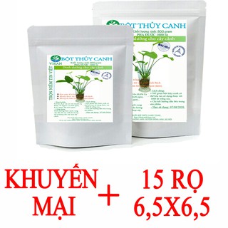 DUNG DỊCH DINH DƯỠNG THỦY CANH CÂY CẢNH PHA 1000 LÍT