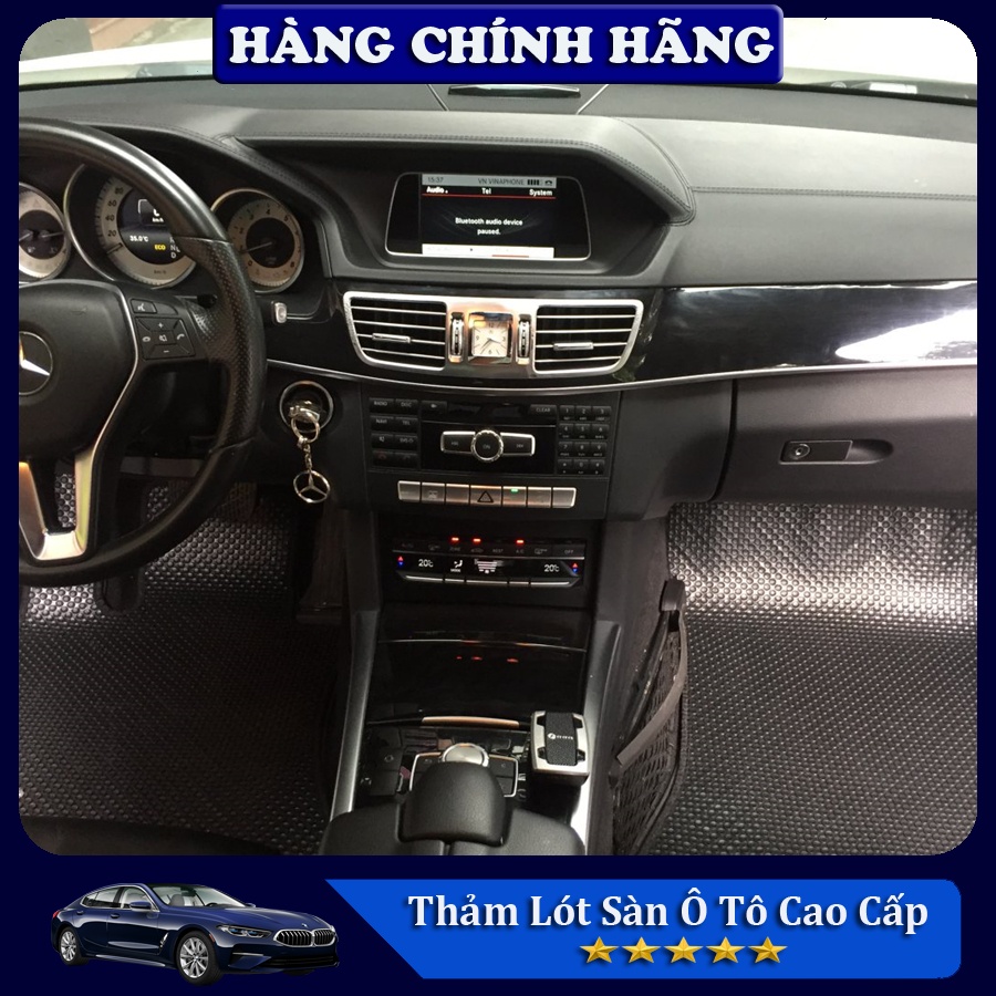 Thảm Lót Sàn Ô Tô KATA Cao Cấp Cho Xe Mercedes E W212  - Không mùi, Không ẩm mốc, Dễ dàng vệ sinh