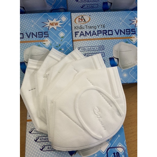 khẩu trang N95 Famapro và khẩu trang N95 PT mask .