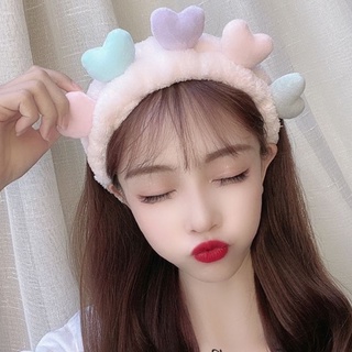 Băng đô rửa mặt hình trái tim