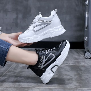 [New fashion + full box] Giày nữ I Giày thể thao nữ cao 5p siêu xịn đẹp phom chuẩn hot hít