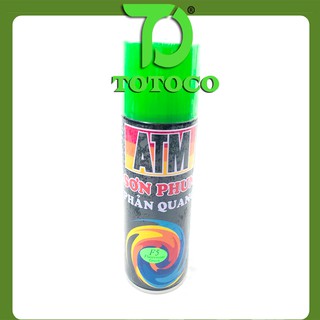 Sơn xịt ATM màu phản quang Totoco F5 Green