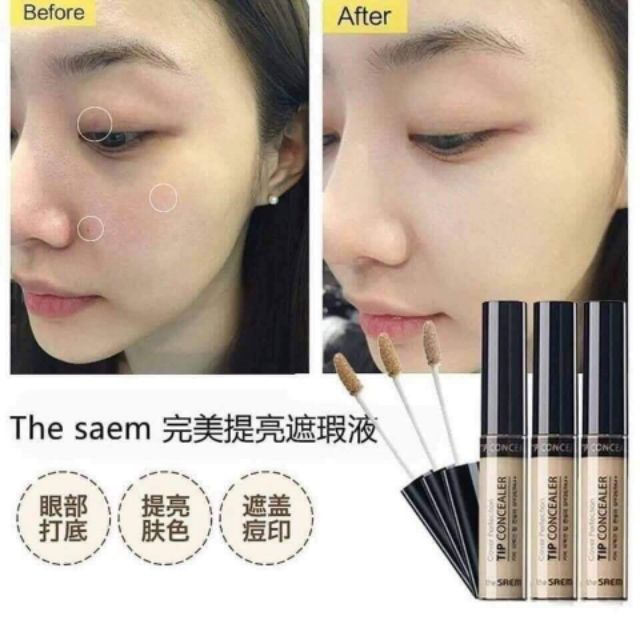 Che khuyết điểm The Saem Cover Perfection Tip