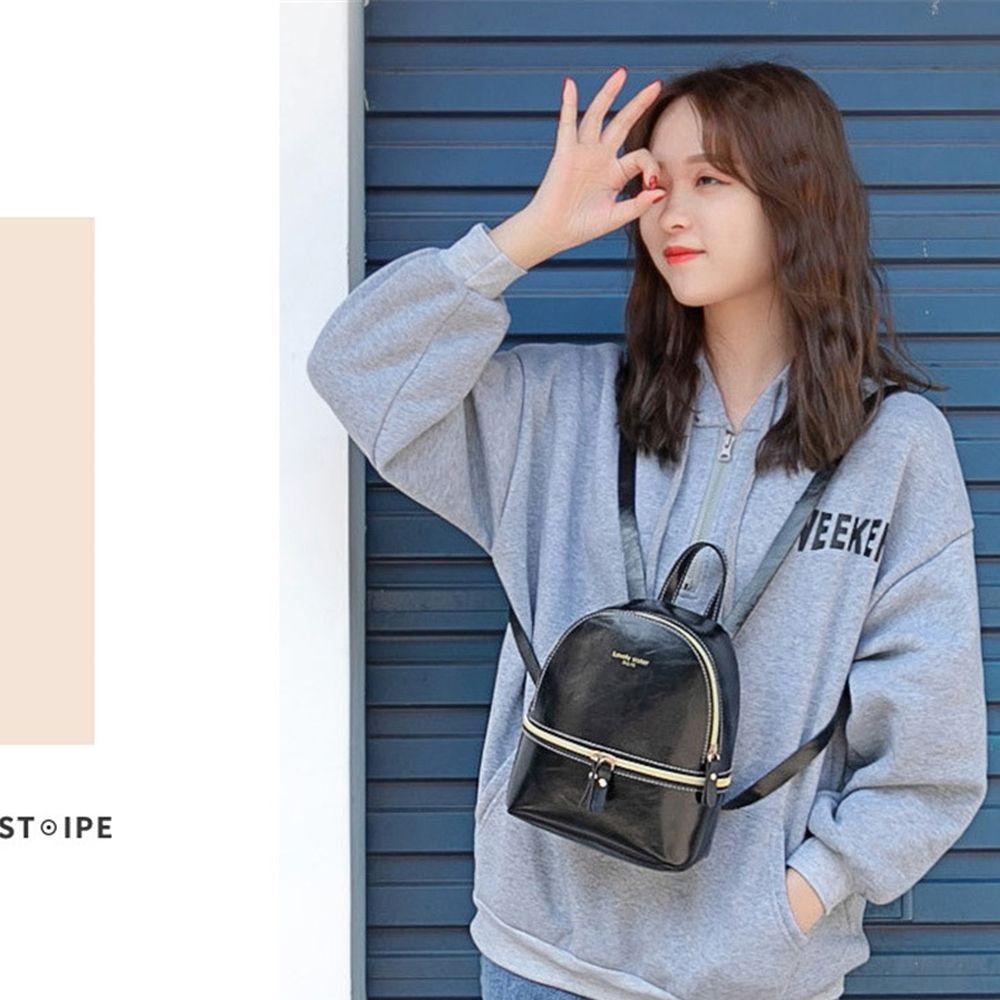 UUMIR Ba Lô Da PU Kiểu Dáng Đơn Giản Hợp Thời Trang