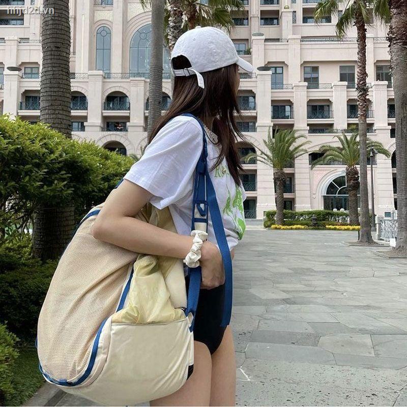 Balo đeo vai dạng lưới phong cách Hàn Quốc 2021 thời trang