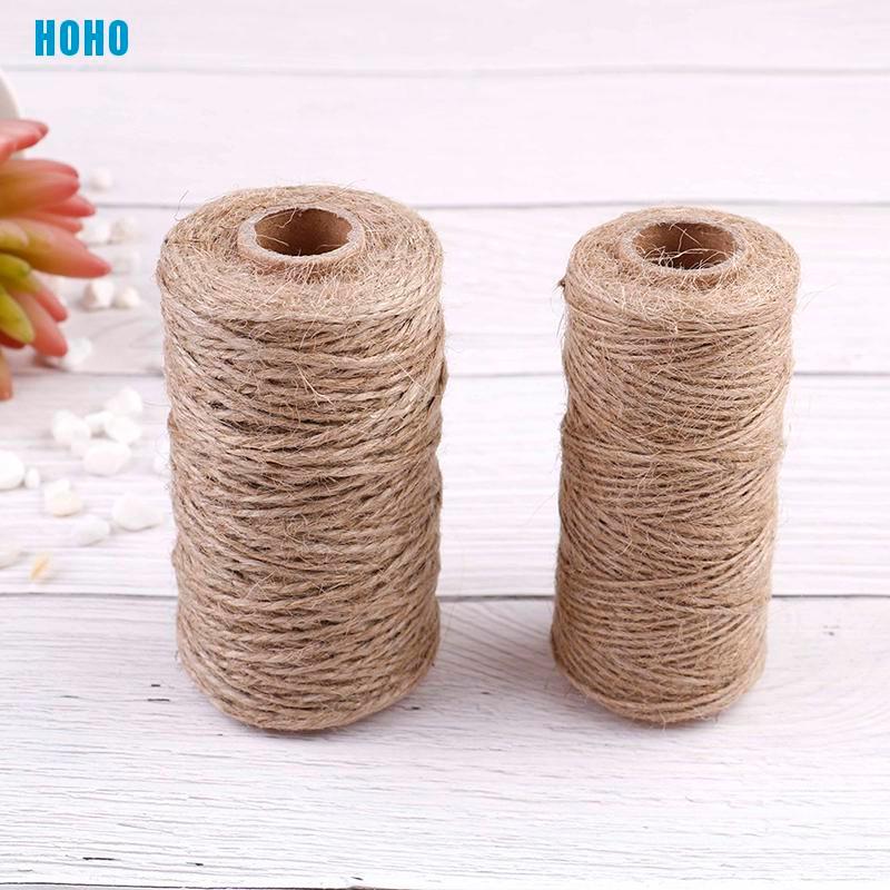 Cuộn dây thừng khô tự nhiên dài 100m trang trí thủ công | BigBuy360 - bigbuy360.vn
