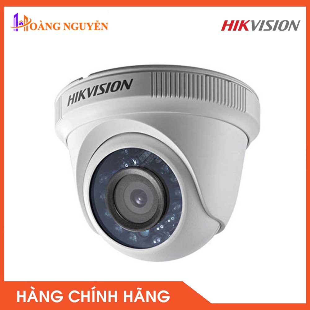 [NHÀ PHÂN PHỐI] Trọn Bộ 6 Camera 2MP giá rẻ Hikvision DS-2CE16D0T-IRP + DS-2CE56D0T-IRP + DS-7104HGHI-F1 - Chính Hãng