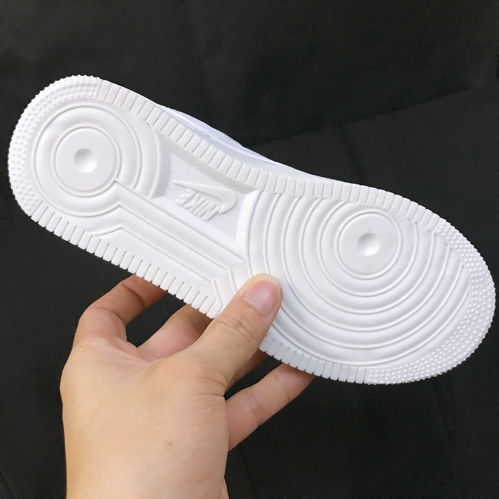 Tặng hộp, bill và lọ tẩy trắng - Giày thể thao nam nữ sneakers AF1 trắng, size 36-43.    .