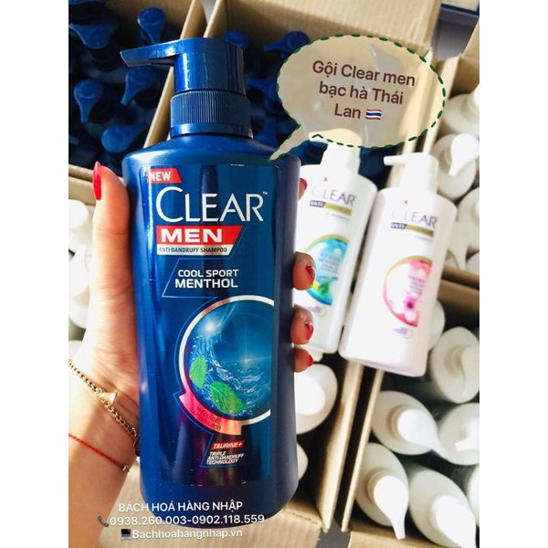 DẦU GỘI CLEAR MEN THÁI LAN 450ML