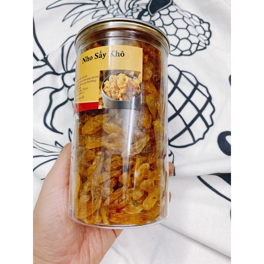500G NHO VÀNG ẤN ĐỘ KHÔNG ĐƯỜNG, loại 1, lon pet