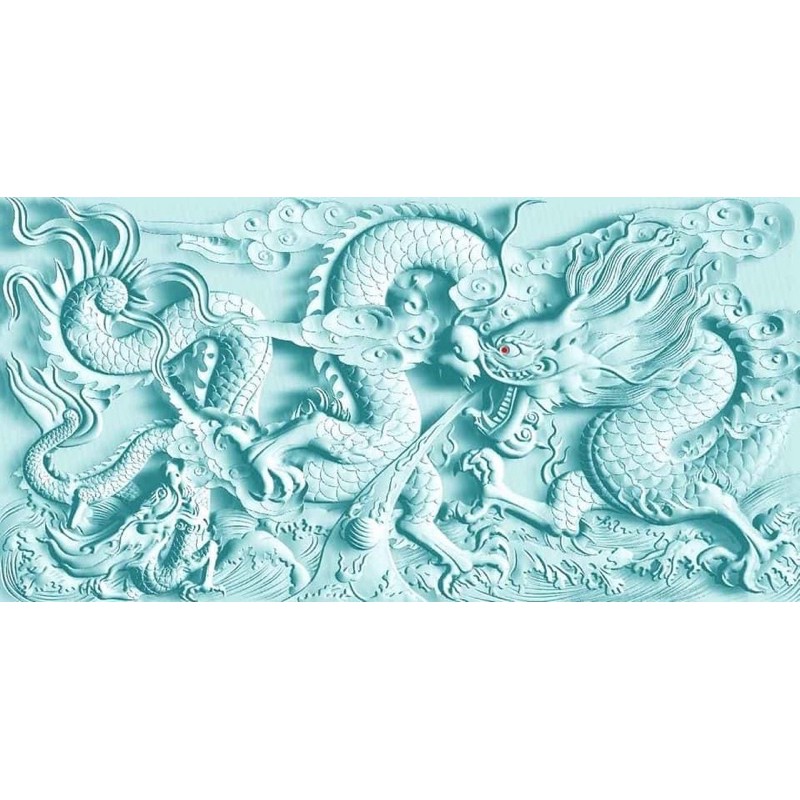 Tranh dán bể cá 3D