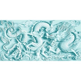 Tranh dán bể cá 3D