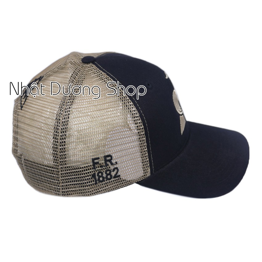 Nón kết lưới thêu hình con gà cao cấp, khóa nhựa xịn