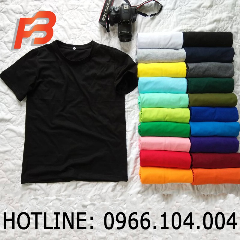 Áo Thun Trơn Nam Nữ From rộng nhiều màu - Hàng BTF