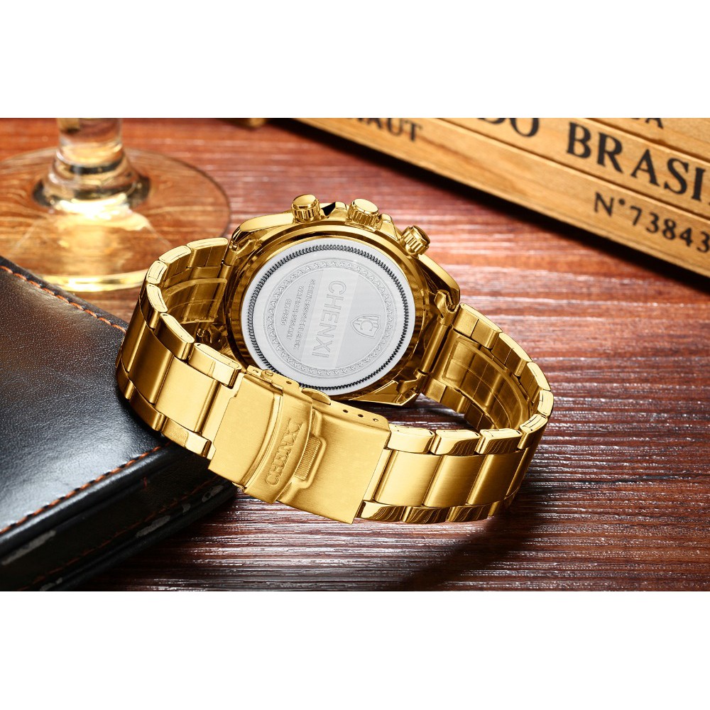 Đồng Hồ Đeo Tay Chexi Bằng Thép Không Gỉ Thời Trang 2022 Dành Cho Nam