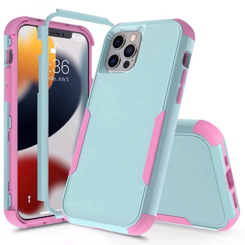 Ốp Điện Thoại Cứng Chống Sốc Phong Cách Quân Đội Cho iPhone 13 14 Pro Max 12 Pro Max Mini XS Max XR X 11 Pro Max 7 8 Plus