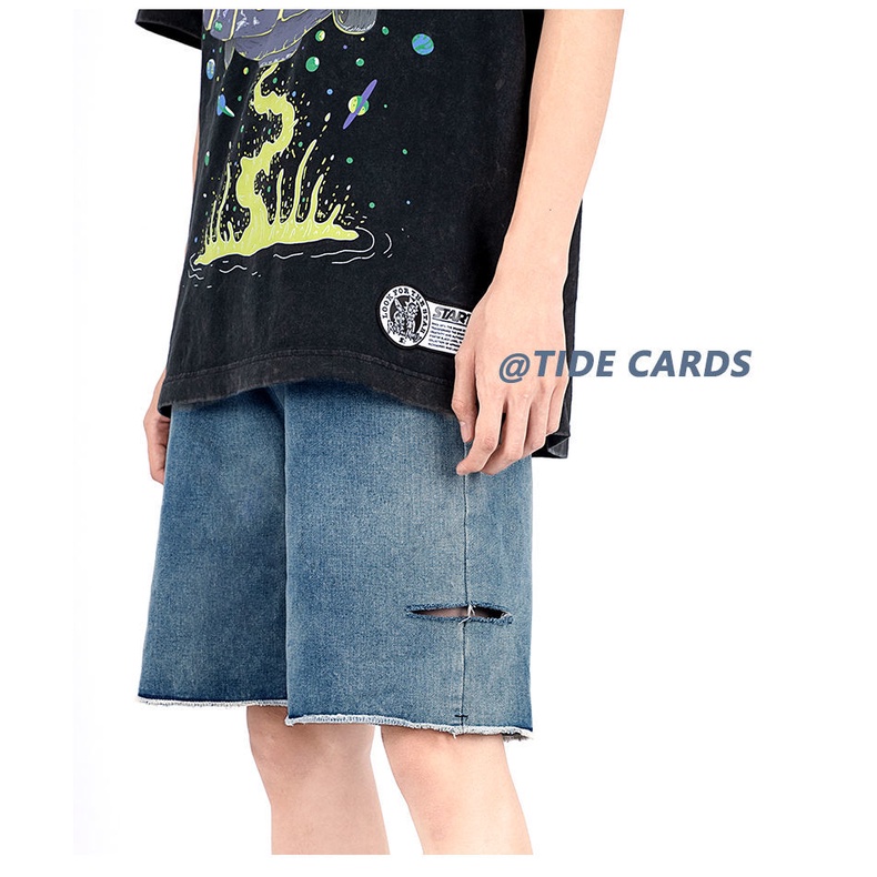 Quần Short Jean, Quần Ngố Bò Nam Nữ Ống Rộng Thời Trang Unisex Hàn Quốc QCCC Q01