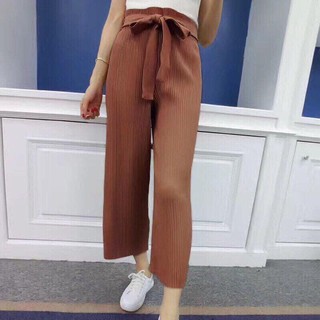 Quần nhăn dập ly ống suông