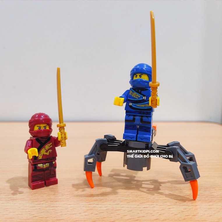 - đồ giải trí Not Lego ninjago - quy mô lắp đặt rồng đỏ của Kai - Hàng đẹp loại 1