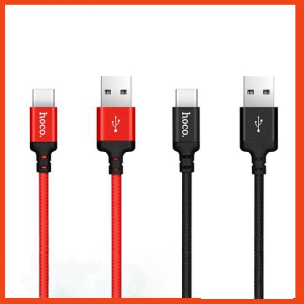 Cáp Sạc Nhanh Chân Type c Hoco X14  Dài 1 Mét, 2 Mét Cho androi. PKCH8886