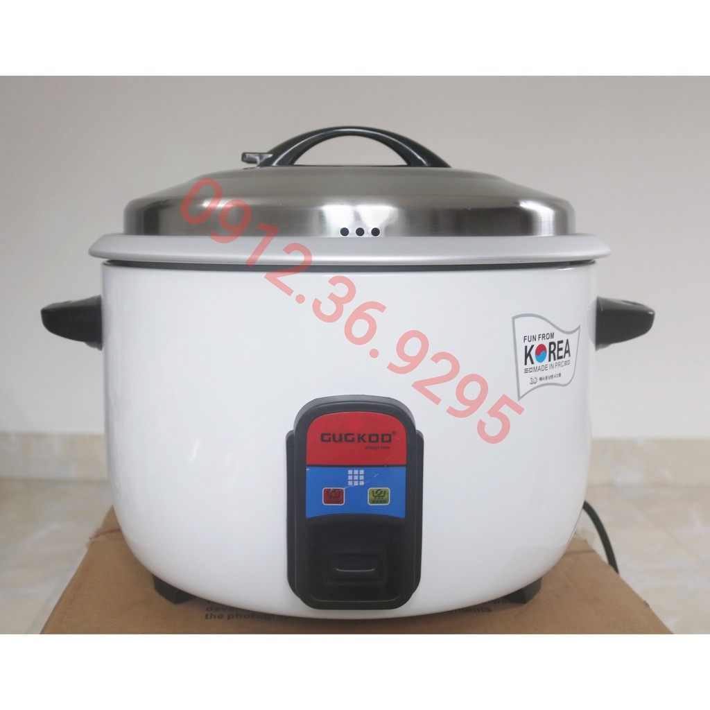 [Mã ELHADEV giảm 4% đơn 300K] Nồi Cơm Điện Công Nghiệp GUCKOO 45 LÍT 4500W Bền Dày Nấu Cơm Ngon BH 12 Tháng