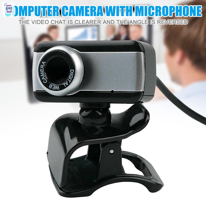 MG HD Webcam 480P Streaming Web Camera with Microphones Webcam for Gaming Conferencing Desktop @vn