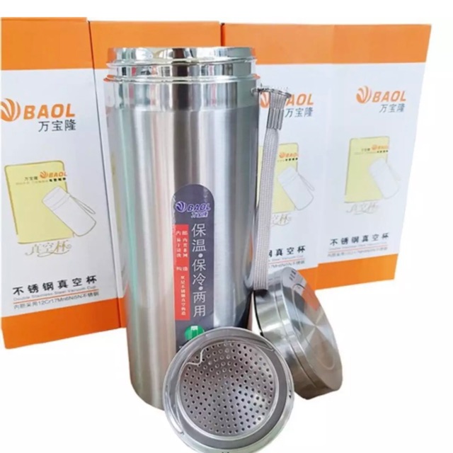 Ca Giữ Nhiệt INox Dày Cao Cấp 1200Ml_ Giữ Nhiệt Tối Ưu Có Dây Treo Tiện Lợi