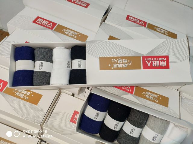 Tất Vớ nam nhập cao cấp hộp 5 cái vớ 100% cotton bao xịn [Freeship 50k]