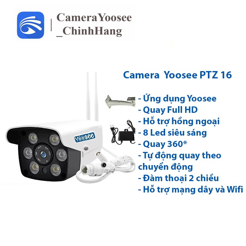 Camera Yoosee 3 râu 2.0 - Full HD 1080P kèm thẻ nhớ Yoosee - Yoosee Việt Nam cam kết chính hãng - Bảo hành 1 năm | BigBuy360 - bigbuy360.vn