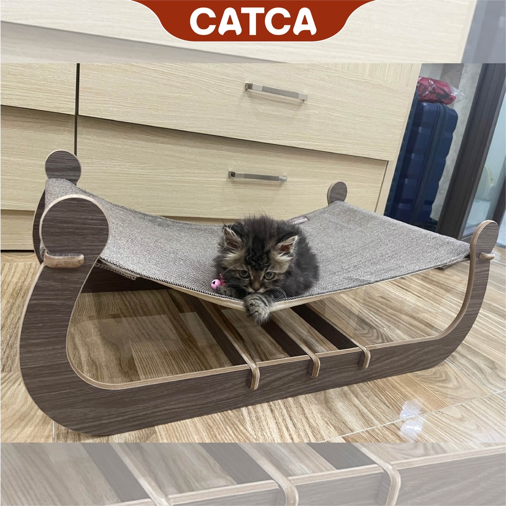 Võng thú cưng cho chó mèo sang chảnh CATCA - Võng Lyre